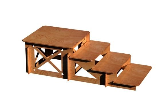 Display Stand for Laser Cutting and Stands