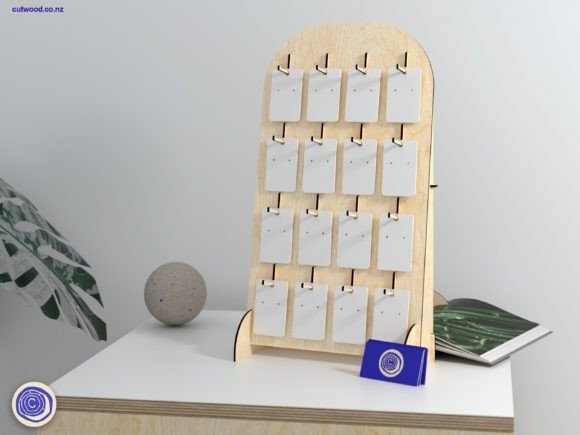 Earring Display Stand - Laser Cut