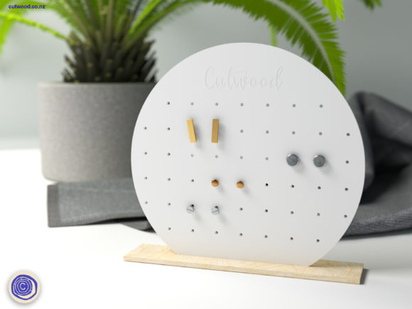Earring Jewelry Stand: Laser Cutting Stands for Crafters