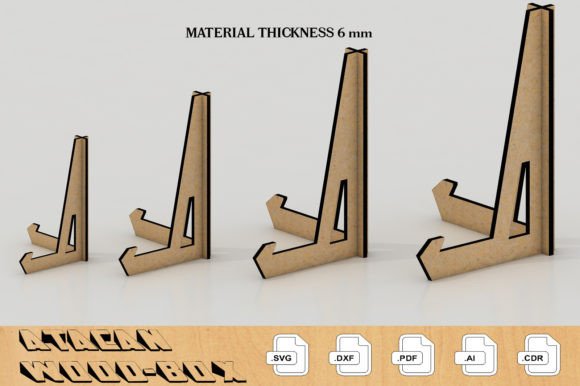 Easel Display Stand - Laser Cut File 024 Review