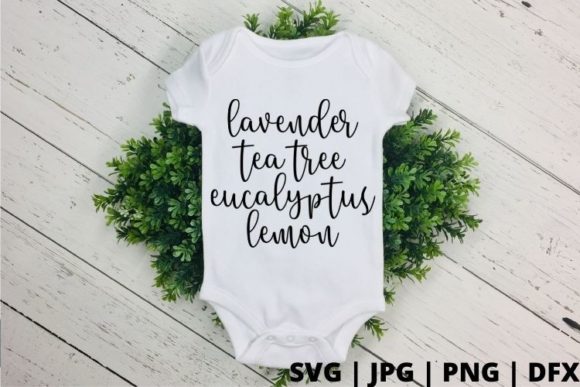 Essential Oils Graphics for Crafts and DIY Projects