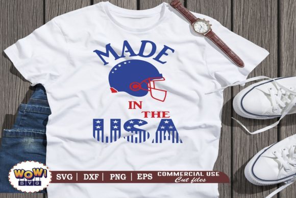 Made in the USA Svg, July 4th Svg Graphics and Illustrations Review