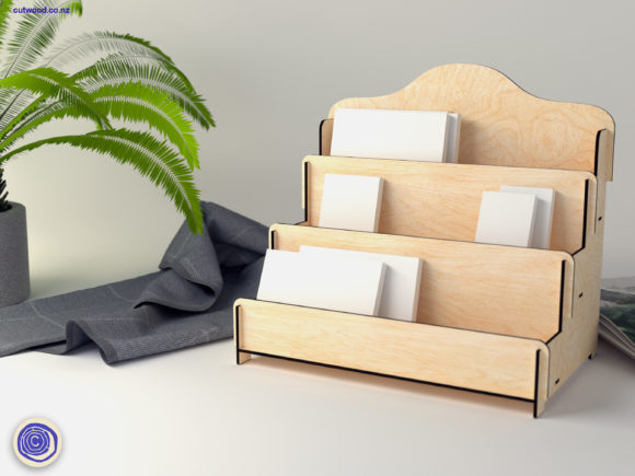 Tiered Display Stand - Laser Cut File for Modern Branding