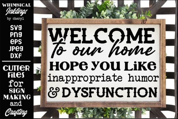 Welcome to Our House Chaos Graphics and Illustrations Review
