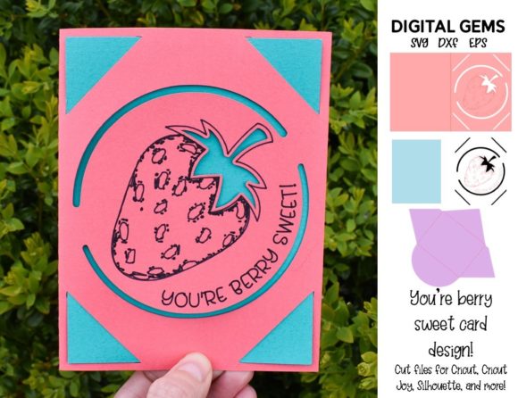 You re Berry Sweet Card Design Graphics and Crafts Review